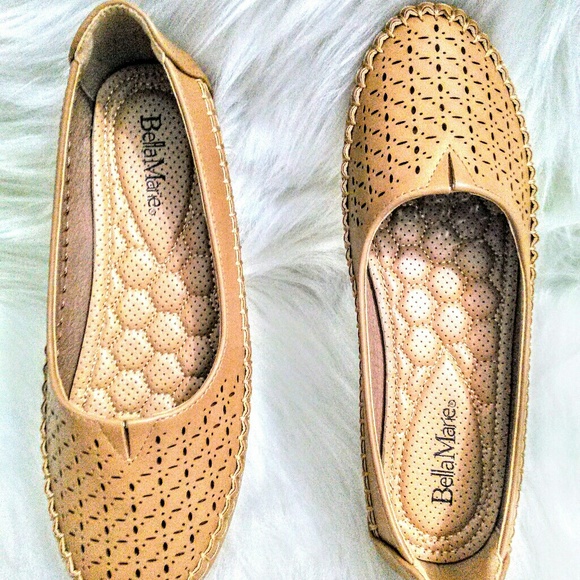 NEW!Cute! Comfortable! Flat Camel Loafers! - Picture 7 of 8